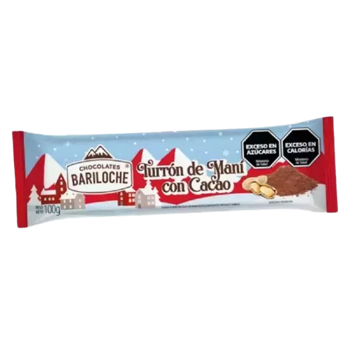 Turr?n de man? con cacao x 100g.
